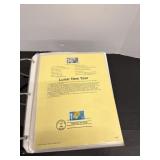 Binder of 1st Day Issue Stamps 1/8/1998-10/26/2007