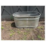 Galvanized stock tank 44"W x 23"d X 23"H