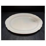 Heritage White Pfaltzgraff Lg platter 14.75"W x ..