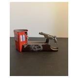 "Wild West Bank" mechanical coin shooter