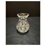 Vtg Waterford vase 4"H
