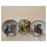 Ruanne Manning Kitten Cousins Collection 8" Dia