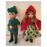 Madame Alexander Red Riding Hood & Peter Pan 5"