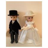 Madame Alexander Bride & Groom 5"H