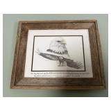 R Glenn Garrison 18"x15" Eagle