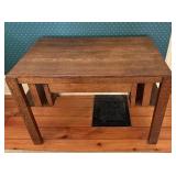 Vintage Arts & Crafts Style Desk 42"x26"x30"H