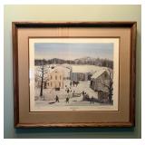 Will More Framed Print 208/1000 19"x17"