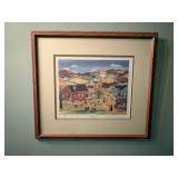 Will More Framed Print 74/1000 22"x19"