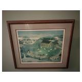 Will More Framed Print 412/500 28"x24"