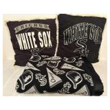 White Sox Blanket 76"x60" & Pillows