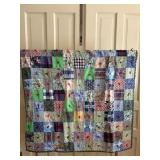 Hand Tied Quilt 42"x54"