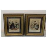 Framed French Prints 11"x13"