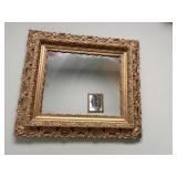 Vintage Gold Mirror 36"x32"