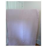 Pink Cotton Blanket 92"x92"