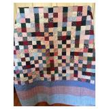 Patchwork Quilt 106"x104"