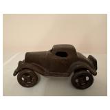 Cast Iron Coupe Car 5"H