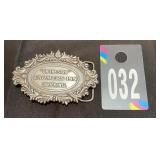 Farmers Inn Darien WI Belt Buckle
