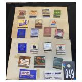 Vintage Promotional Matchbooks