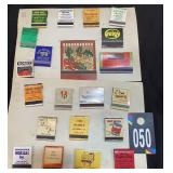 Vintage Promotional Matchbooks
