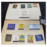 Vintage Promotional Matchbooks