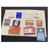 Vintage Promotional Matchbooks