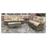 Lloyd & Loom 4 Pc. Wicker Patio Set