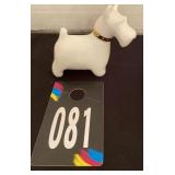 Scotty Dog Avon Perfume Bottle