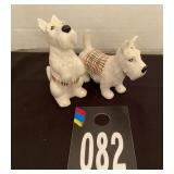 Scotty Dog Salt & Pepper