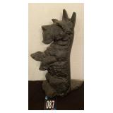 Cast Iron Scotty Dog Door Stop 6"x10"