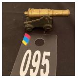 Brass Cannon 3"x1-1/2"
