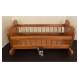 21-1/2"x10-1/2" Wood Cradle