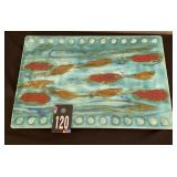 Ceramic Tray 12-1/2"X18-1/2"