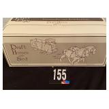 1/28 Scale Die Cast Draft Horses with Sled