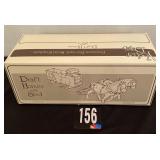 1/28 Scale Die Cast Draft Horses with Sled