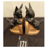 Scotty Dog Book Ends