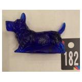 Cobalt Scotty Dog
