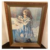 Framed Picass Print