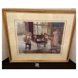 Framed Victorian Picture