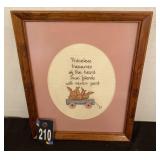 Framed Priceless Treasures Cross Stitch