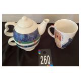 Tea Set & Cup