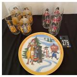 McDonalds Plates & Glasses