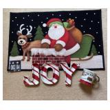 Santa Rug, JOY Dishes & Mug