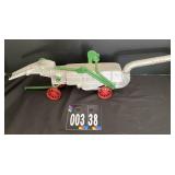 Cast Iron Case Thrashing Machine 20"x4-1/2"