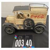 Cast Iron Coca Cola Truck 9"x5-1/2"