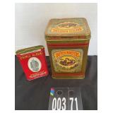 Vintage Tobacco Tins, Dutch Masters & Papers