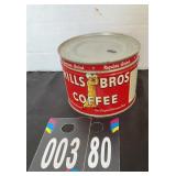 Vintage Hills Bros Tin