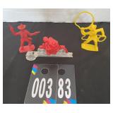 Small Cowboy Toys & Whistle
