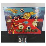 Davey Crockett Double Sided Game Sign