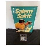 Salem Spirit Metal Sign 14"x9"
