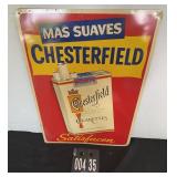 Chesterfield Metal Sign 18"x12"